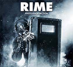 极品PS动作－迷雾战场(含高清视频教程)：Rime Photoshop Action